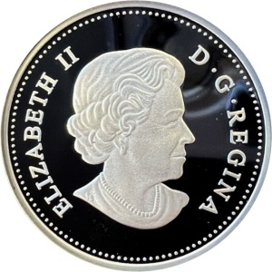 Аверс монеты Канада, 50 центов, 2018-2020, 50 CENTS, Цветное покрытие