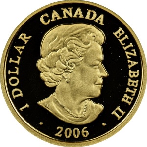 Аверс монеты Канада, 1 доллар, 2006, Французские монеты - Луидор