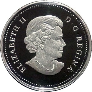 Аверс монеты Канада, 1 доллар, 2010, День памяти