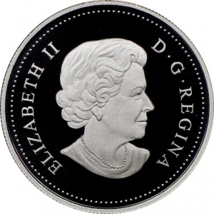 Аверс монеты Канада, 1 доллар, 2012, Война 1812 года