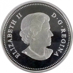 Аверс монеты Канада, 1 доллар, 2012, 100 лет Калгарийскому Стампиду