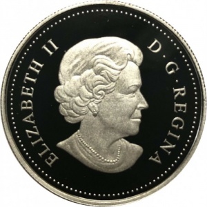 Аверс монеты Канада, 1 доллар, 2014, 100 лет объявлению Первой мировой войны