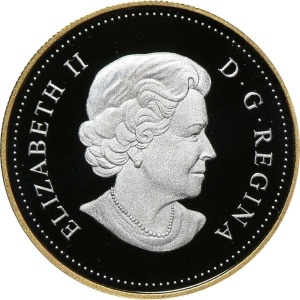 Аверс монеты Канада, 1 доллар, 2014, 100 лет объявлению Первой мировой войны