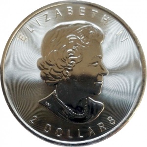 Аверс монеты Канада, 2 доллара, 2015, Белоголовый орлан