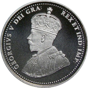 Аверс монеты Канада, 3 доллара, 2015, 100 лет поэме "На полях Фландрии"