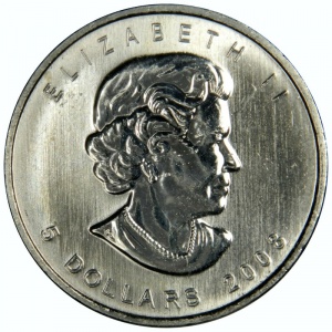 Аверс монеты Канада, 5 долларов, 2008-2010, Олимпийские игры в Ванкувере, 2010
