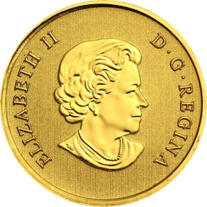 Аверс монеты Канада, 5 долларов, 2012, Кленовый лист навсегда