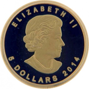 Аверс монеты Канада, 5 долларов, 2014, Пять благословений