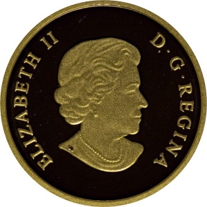 Аверс монеты Канада, 5 долларов, 2014, Пума