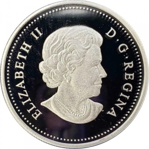 Аверс монеты Канада, 8 долларов, 2009, Мудрость