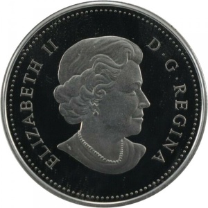 Аверс монеты Канада, 8 долларов, 2010, Лошади