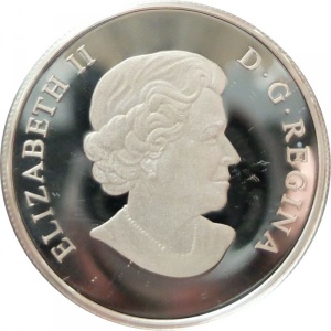 Аверс монеты Канада, 10 долларов, 2010, Синий кит