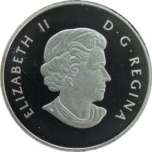 Аверс монеты Канада, 10 долларов, 2013, Ловец снов