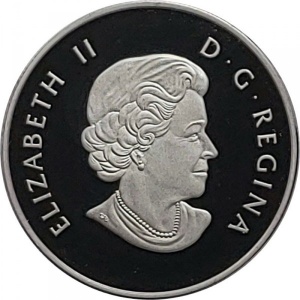 Аверс монеты Канада, 10 долларов, 2013, Праздничные свечи