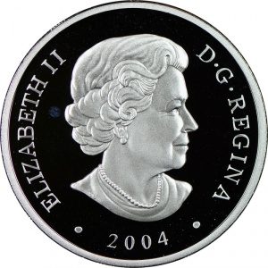Аверс монеты Канада, 20 долларов, 2004, Чудеса природы - Айсберг