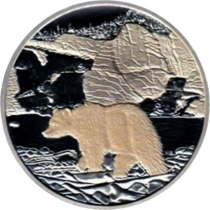 Реверс монеты Канада, 20 долларов, 2006, Национальные парки - Заповедник национального парка Наханни