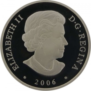 Аверс монеты Канада, 20 долларов, 2006, Кеч - парусное судно