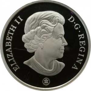 Аверс монеты Канада, 20 долларов, 2008, Праздничные колядки