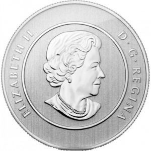 Аверс монеты Канада, 20 долларов, 2013, Айсберг и кит
