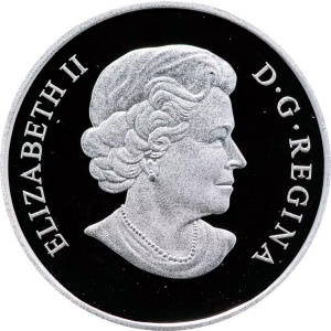 Аверс монеты Канада, 20 долларов, 2013, Праздничный венок