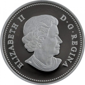 Аверс монеты Канада, 20 долларов, 2014, Канадский кленовый зонт - Осень
