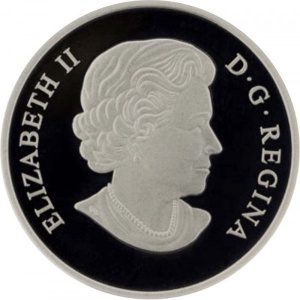 Аверс монеты Канада, 20 долларов, 2015, Леса Канады - Колумбийский тис