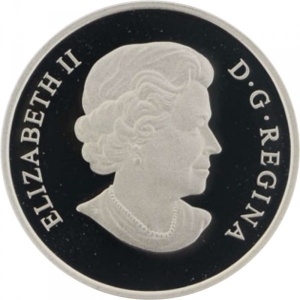 Аверс монеты Канада, 25 долларов, 2011, Уэйн Гретцки