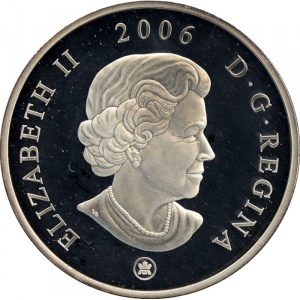 Аверс монеты Канада, 50 долларов, 2006, Четыре сезона