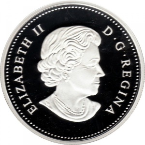 Аверс монеты Канада, 50 долларов, 2014, Кленовый лист