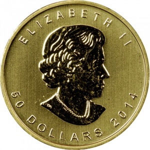 Аверс монеты Канада, 50 долларов, 2014, Пять благословений