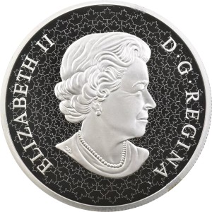 Аверс монеты Канада, 50 долларов, 2019, Празднование символов Канады