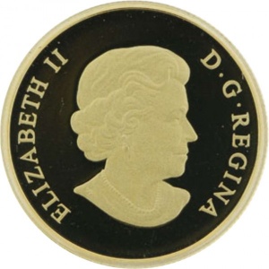 Аверс монеты Канада, 75 долларов, 2013, 75 лет Супермену. Ранние годы