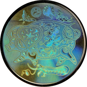 Реверс монеты Канада, 150 долларов, 2007, Китайский гороскоп - год свиньи