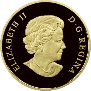 Аверс монеты Канада, 150 долларов, 2012, Китайский гороскоп - год дракона