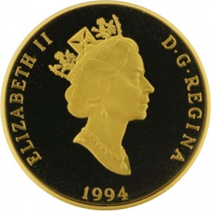 Аверс монеты Канада, 200 долларов, 1994, Аня из Зелёных Мезонинов