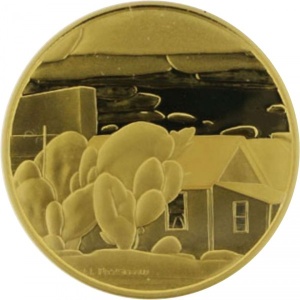 Реверс монеты Канада, 200 долларов, 2003, Дома Фицджеральда