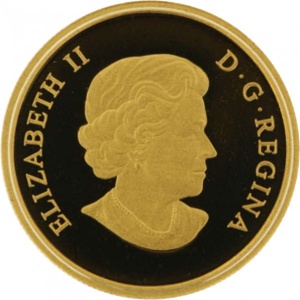 Аверс монеты Канада, 200 долларов, 2012, Великие исследователи Канады – Викинги