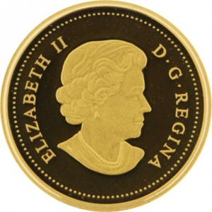 Аверс монеты Канада, 200 долларов, 2012, Лось