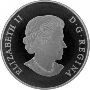 Аверс монеты Канада, 200 долларов, 2016, Пейзажи Севера - Бескрайние прерии