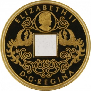 Аверс монеты Канада, 200 долларов, 2016, Тигр и Дракон Инь и Ян