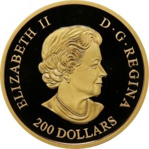 Аверс монеты Канада, 200 долларов, 2019, Атлантический тупик