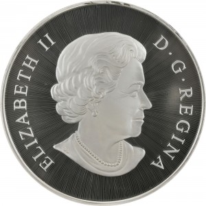 Аверс монеты Канада, 250 долларов, 2019, Коллекция Мастеров канадского клена