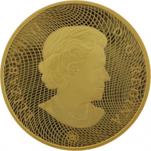 Аверс монеты Канада, 300 долларов, 2008, Маска