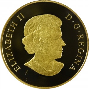 Аверс монеты Канада, 300 долларов, 2012, Гербы провинций Канады - Нунавут