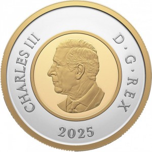 Аверс монеты Канада, 2 доллара, 2024-2026