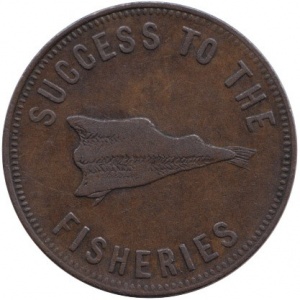 Аверс монеты Канада, ½ пенни, 1859, Speed the Plough