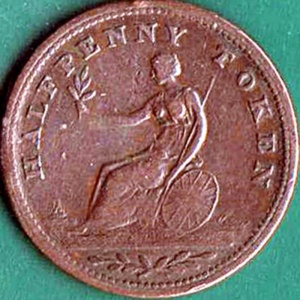 Реверс монеты Канада, ½ пенни, 1811, Victoria Nobis Est