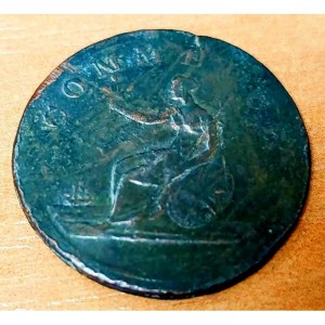 Реверс монеты Канада, ½ пенни, 1813, Маркиз Веллингтон. Commerce