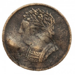Аверс монеты Канада, ½ пенни, 1820, Бюст влево и арфа /9 струн/