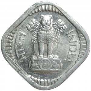 Аверс монеты Индия, 5 пайс, 1972